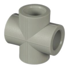 Полипропиленовая крестовина Berkeplastik 32 мм -  - obigriv