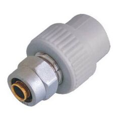 Полипропиленовая муфта Berkeplastik комб. Н.Р. для PE-X 20x1/2" х 16 -  - obigriv