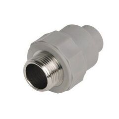 Полипропиленовая муфта Berkeplastik комб. Н.Р. для радиаторов 20x1/2" -  - obigriv