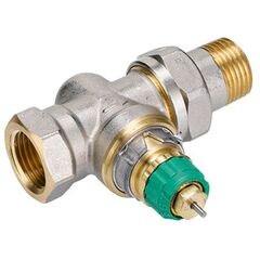 Термостатический радиаторный кран Danfoss RA-DV 10 прямой -  - obigriv