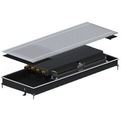 Внутрипольный конвектор Carrera MV2 (Black) 380.1750.65 + вент. DC 24V -  - obigriv