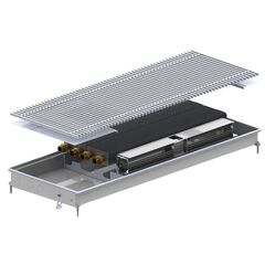 Внутрипольный конвектор Carrera MV2 (Inox) 380.2250.65 + вент. DC 24V -  - obigriv