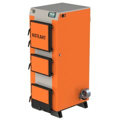 Котел длительного горения Kotlant КГ-19 с автоматикой и вентилятором, Комплектация: Автоматика и вентилятор, Тепловая мощность (кВт): 19 -  - obigriv