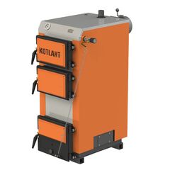 Котел длительного горения Kotlant КГ-40 с механическим регулятором тяги, Комплектация: Механический регулятор тяги, Тепловая мощность (кВт): 40 -  - obigriv