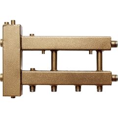 Коллектор с гидрострелкой Termojet КГС22Н125(200) 2 + 1 контуров вниз, без изоляции, Межосевое расстояние (мм): 200, Комплектация: С гидрострелкой, Изоляция: Нет, Количество выходов: 2+1, Выходы контуров: Вниз, Диаметр подключения: 1 1/4" -  - obigriv