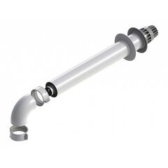 Комплект для горизонтального прохода через стену Vaillant 1000 мм с точкой отбора, 60/100 мм ( турбо -  - obigriv