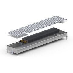 Внутрипольный конвектор Carrera C.Inox.230.1250.65, Тип конвектора: Без вентилятора, Длина (мм): 1250, Глубина (мм): 65, Ширина (мм): 230, Цвет: Серый -  - obigriv