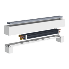 Напольный конвектор Carrera 4FRH-2000 White с решеткой Сатин -  - obigriv