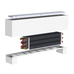Напольный конвектор Carrera FR3W-2250 White с решеткой Сатин -  - obigriv