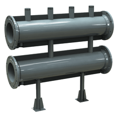 Коллектор PK Modul XL 150/2 2 контура, с изоляцией -  - obigriv