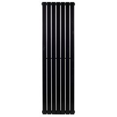 Трубчатый радиатор Betatherm Blende 1 1400x394 (чёрный-матовый, подключение №99) -  - obigriv