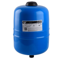 Розширювальний бак Zilmet HYDRO-PRO 18 л. водопостачання, вертикальний, Об'єм (л): 18, Спосіб установки: Підлоговий, Виконання: Вертикальний, Колір: Синій -  - obigriv