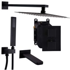 Смеситель для душа встроенный TOPAZ ODISS TO 08117-L03-BL-TT -  - obigriv