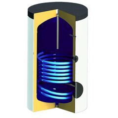 Бойлер косвенного нагрева Kuydych Premium КНТ ВТ-B-01-300-WP-PU c 1-м теплообменником -  - obigriv