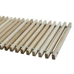 Решетка Carrera деревянная 380/1250, Длина (мм): 1250, Ширина (мм): 380 -  - obigriv