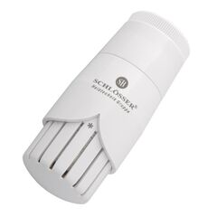 Термостатическая головка Schlosser DIAMANT DZ белая -  - obigriv