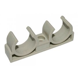 Полипропиленовое крепление Berkeplastik двойное 20 мм -  - obigriv