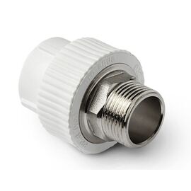 Полипропиленовая муфта Berkeplastik комб. Н.Р. под ключ 63x2" -  - obigriv