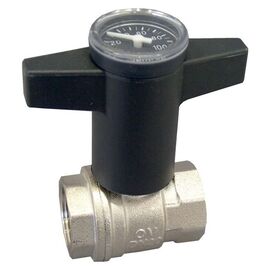 Кран шаровый Oventrop "Optibal" 3/4" вн.-вн. с термометром -  - obigriv