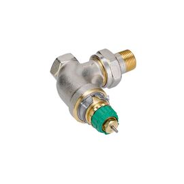 Термостатический радиаторный кран Danfoss RA-DV 10 угловой -  - obigriv