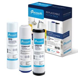 Комплект картриджів Ecosoft для потрійного фільтра -  - obigriv