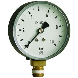 Манометр радиальный Afriso 63мм, 0-4 бар, соед. 1/4", к.т. 1,6 тип RF металлический -  - obigriv