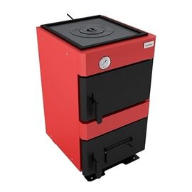 Класичний твердопаливний котел з плитою Marten Base 12v кВт, Комплектація: З плитою, Теплова потужність (кВт): 12 -  - obigriv