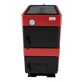 Класичний твердопаливний котел з плитою Marten Base 17v кВт, Комплектація: З плитою, Теплова потужність (кВт): 17 -  - obigriv