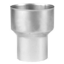 Перехідник для димоходу Stalar 0,8 мм ø110 з нержавійки -  - obigriv