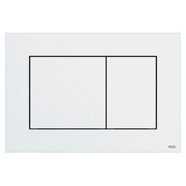 Панель смыва для унитаза TECEnow, белая, антибактериальная, Материал: Пластик, Тип установки: Инсталяция, Цвет: Белый -  - obigriv