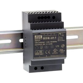 Блок питания Mean Well 60 Вт, 24 В, HDR-60-24, Комплектация: 60 Вт -  - obigriv