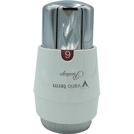 Термостатическая головка Vario Term Prestige GS.02, белый хром -  - obigriv