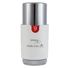 Термостатическая головка Vario Term Venus, белый хром -  - obigriv