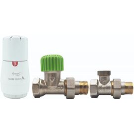 Термостатический радиаторный комплект Vario Term Econ Trendy, прямой -  - obigriv