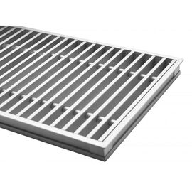 Комплект Carrera Сатин S 180/2750 (рамка ZN + решітка алюмінієва НТ), Довжина (мм): 2750, Ширина (мм): 180 -  - obigriv
