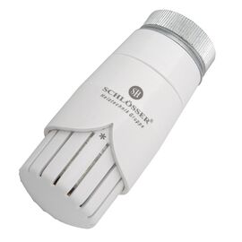 Термостатическая головка Schlosser DIAMANT DR белая -  - obigriv