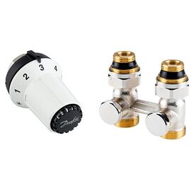 Термостатический радиаторный комплект RAS-C+RLV-KS 1/2" прямой (M30 x1.5) -  - obigriv