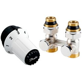 Термостатический радиаторный комплект RAS-C+RLV-KS 1/2" прямой -  - obigriv