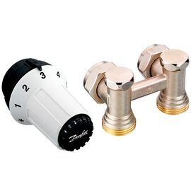 Термостатический радиаторный комплект RAS-C+RLV-KS 1/2" угловой -  - obigriv