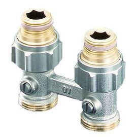 Узел подключения Oventrop "Multiflex F" G½ х G¾ , прямой -  - obigriv