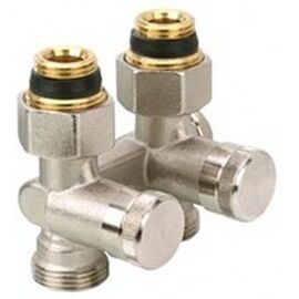Узел для нижнего подключения радиатора Danfoss RLV-KS прямой 3/4 x 3/4 -  - obigriv