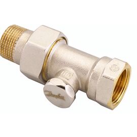 Запірний радіаторний кран Danfoss RLV-S-10 прямий -  - obigriv