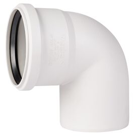 Колено канализационное Ostendorf Skolan db 150х87, Диаметр (мм): 150, Градус (град.): 90 -  - obigriv