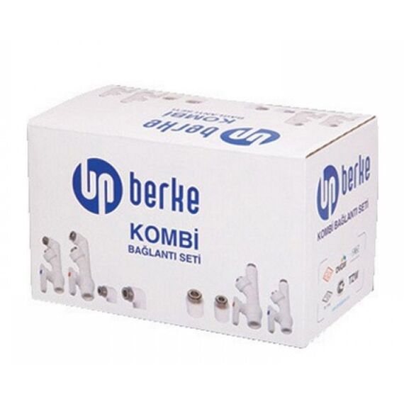 Полипропиленовые фитинги Berkeplastik Н.Р. для котла угловые 8 шт. -  - obigriv