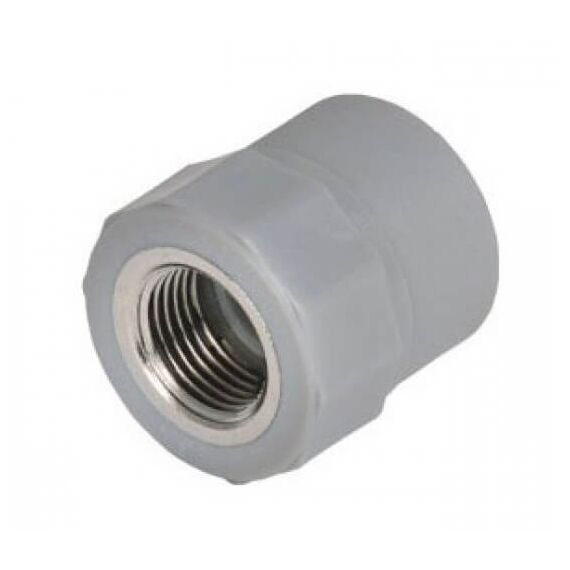 Полипропиленовая муфта Berkeplastik комб. В.Р. 32x1" -  - obigriv