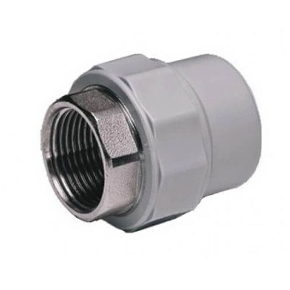 Полипропиленовая муфта Berkeplastik комб. В.Р. под ключ 75x2½" -  - obigriv