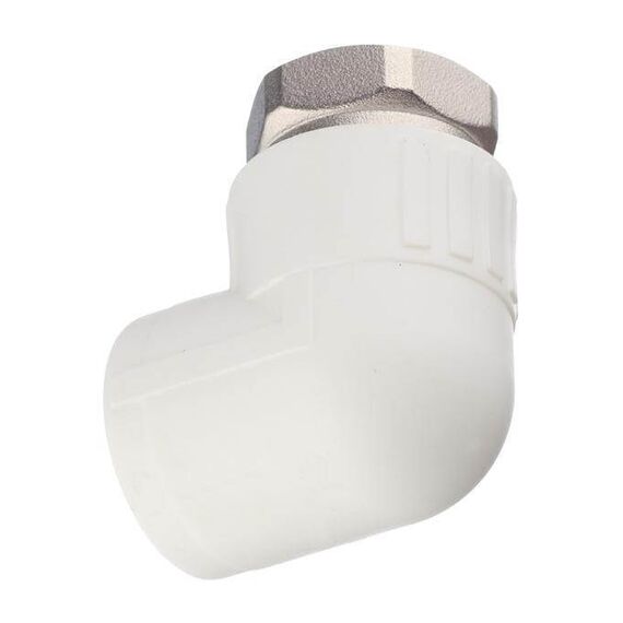 Полипропиленовый угол Berkeplastik с накидной гайкой 25x3/4" -  - obigriv