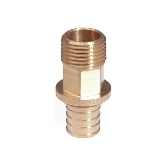 Перехідник Rehau Rautitan RX+ з зовнішньої різьбою 16-R 1/2, Матеріал: Червона латунь, Діаметр (мм): 16, Тип різьби: Зовнішня, Діаметр різьби: 1/2" -  - obigriv