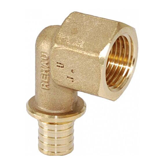 Кутник Rehau Rautitan RX+ з внутрішньою різьбою 20-Rp 1/2, Діаметр (мм): 20, Тип різьби: Внутрішня, Діаметр різьби: 1/2" -  - obigriv