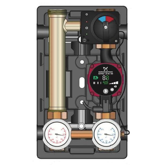 Насосна група Meibes D-MTRE 1 " з насосом Wilo Stratos PICO 25/6 -  - obigriv